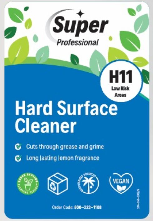 LABEL FOR LEMON HARD SURFACE H11 750ML