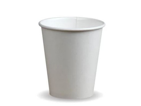 CUP COMPOSTABLE HOT WHITE 6OZ