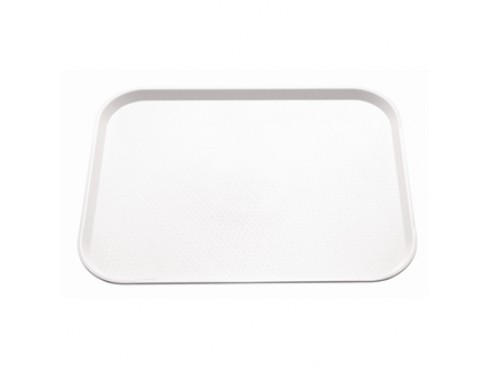 TRAY POLYPROP WHITE 41X31CM