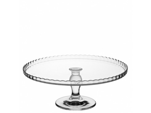 PLATE FOOTED UPTURN GLASS 12.5"