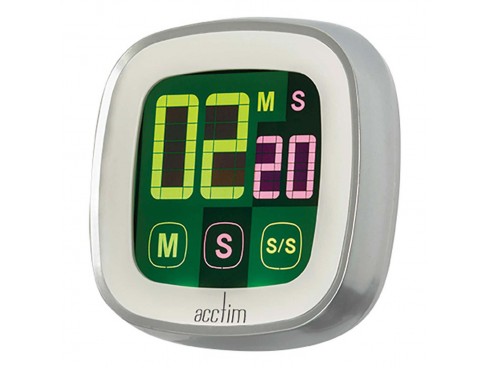 TIMER KITCHEN TOUCHSCREEN 76X76MM