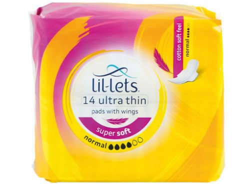 LIL-LETS PAD SANITARY SOFTPAD NORMAL 14S