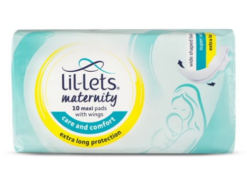 LIL-LETS MAXI MATERNITY PADS 10S