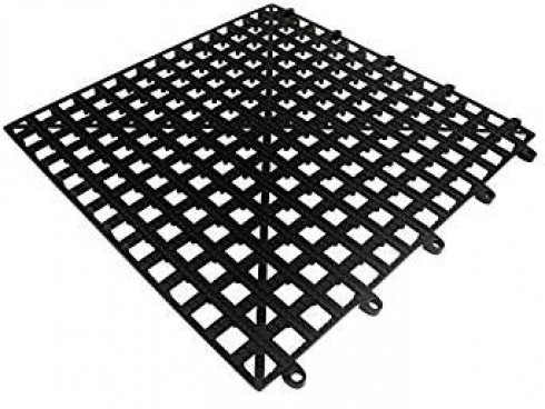 MAT BAR SQUARE BLACK CLIP 13X13