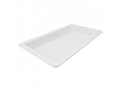 TRAY WHITE THIN RIM GASTRO 1/1