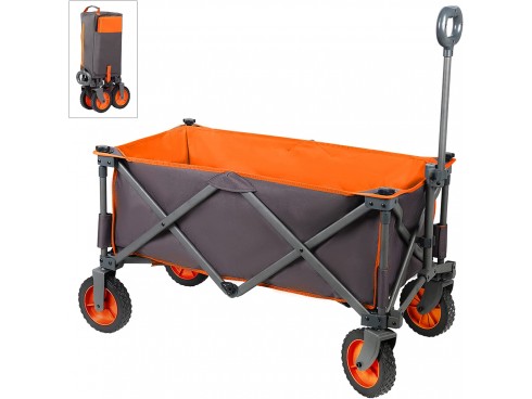 CART TROLLEY FOLDING ORANGE