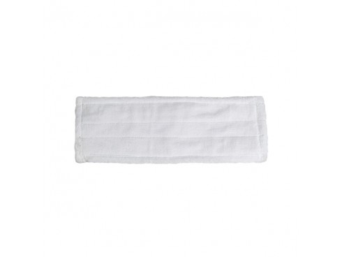 MOP HEAD FLAT MICROFIBRE NO FRINGE 40CM