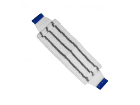 MOP HEAD FLAT MICROFIBRE BLUE 40CM