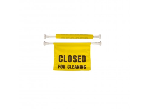 SIGN CLOSED FOR CLEANING