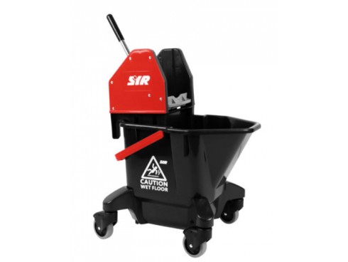 WRINGER COMBO 80MM CASTORS RED 13LT