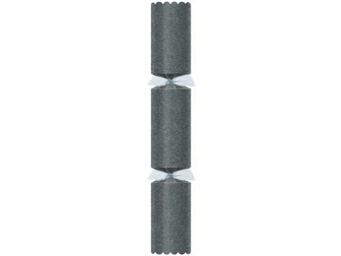 12" GUNMETAL SPARKLE O CONTENT