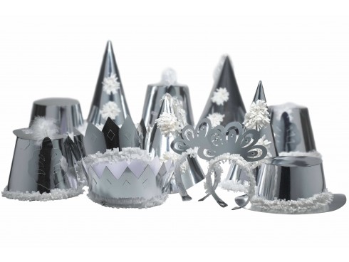 HATS PARTY PREMIERE SILVER