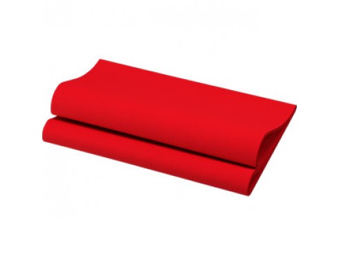 NAPKIN DUNISOFT BIO RED 40CM