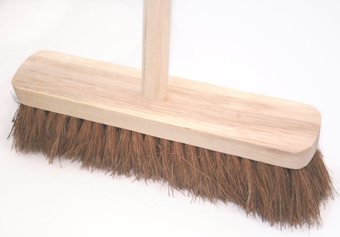 BROOM SOFT COCO 11.5" AND HANDLE 4' [HWD248] per EACH Instock Group
