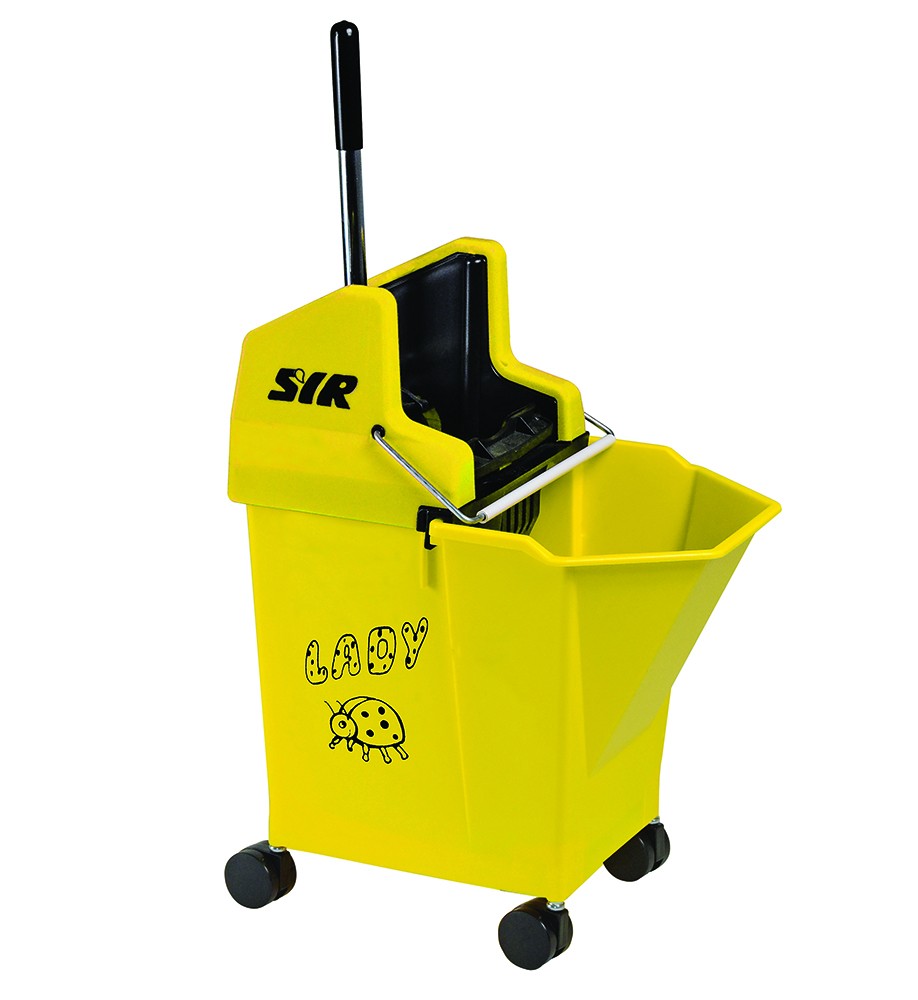 MOP BUCKET+ WRINGER COMBO KENTUCKY YELLOW [HWE368] per EACH Instock