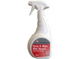 SPRAY AND WIPE WITH BLEACH MAXIMA