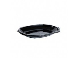 PLATTER SANDWICH RECT BLACK 33.5X24CM