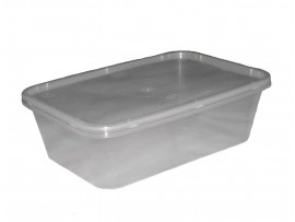 CONTAINER & LID FOOD MICROWAVABLE 750ML