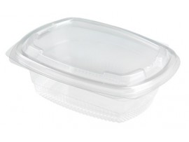 PACK SALAD OVAL HINGED 500ML