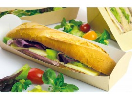 TRAY BAGUETTE NATUREL KRAFT