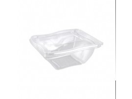 PACK SALAD WAVE HINGED 500ML