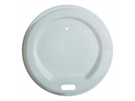 LID COMPOSTABLE FOR 8OZ CUPS