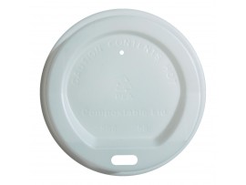 LID COMPOSTABLE FOR 12OZ CUPS