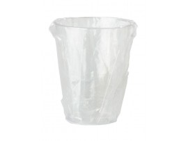 GLASS PLASTIC INDIVIDUAL WRAPPED 9OZ