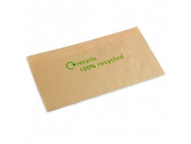 NAPKIN 1PLY NOVAFOLD RECYCLED KRAFT 32CM