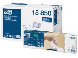 NAPKIN TORK XPRESSNAP 2PLY 2FOLD XSOFT WHT