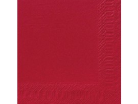 NAPKIN BORDEAUX 40CM 2PLY