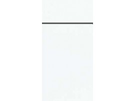 NAPKIN SLIM BIO DUNILETTO WHITE 40X33CM