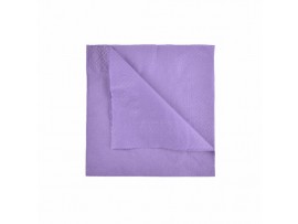 NAPKIN 2PLY PURPLE 33CM
