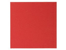 NAPKIN TORK 2PLY 4FOLD RED 32CM