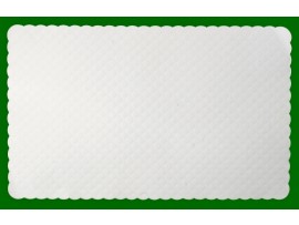 PLACEMAT PAPER WHITE 34X24CM