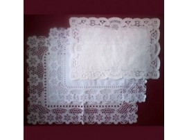 TRAY PAPER LACE NO3 15.5X11.5"