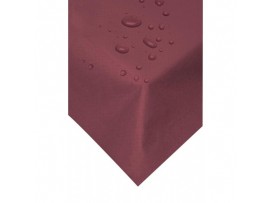 TABLECOVER SWANSILK  BURGUNDY 120CM