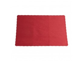 PLACEMAT PAPER RED 36.5X25CM