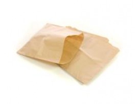 BAG PAPER STRUNG KRAFT 8.5X8.5"
