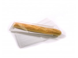 BAG BAGUETTE PLEATED FILM FRONT 14X6"