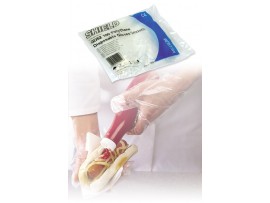 GLOVES POLYTHENE POWDER FREE CLEAR MEDIUM