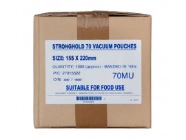 VACUUM POUCHES 155X220MM