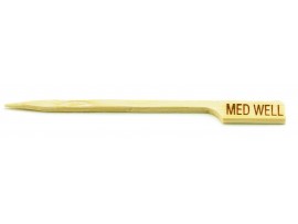 PICK STEAK MARKER BAMBOO MEDIUM WELL