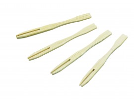 FORK PICK BAMBOO 3.5"