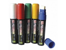 PEN MARKER WIPE CLEAN MIXED COLOUR 15MM