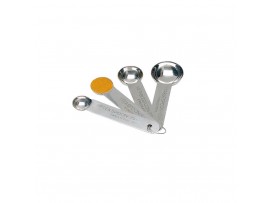 SPOON MEASURING STAINLESS STEEL 4 PIECE