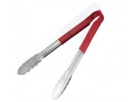 TONGS COLOUR CODED RED 31CM