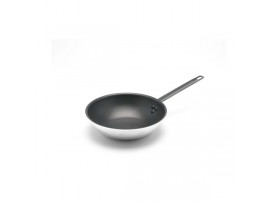 WOK FLAT BOTTOM GENWARE 30CM