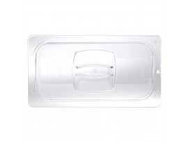 GASTRONORM COLD CLEAR COVER PEG HOLE 1/9