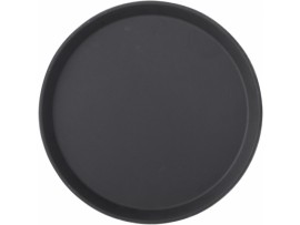 TRAY NON SLIP PLASTIC ROUND 16"
